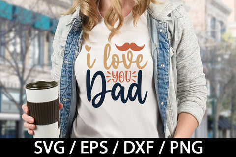 i love you dad svg SVG akazaddesign 