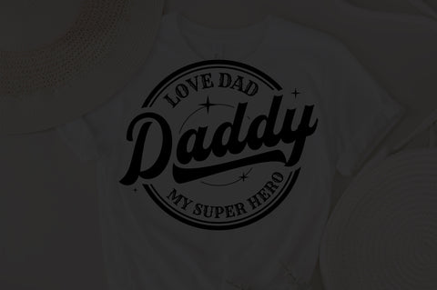 I Love You Daddy SVG, Pregnancy Announcement svg, eps, dxf, png, jpg | Cut File SVG Fauz 