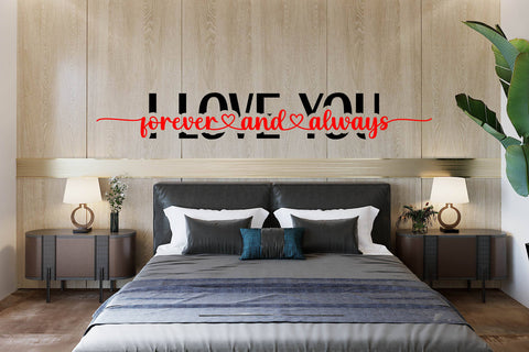 I Love You Forever & Always - Cut File SVG, PNG, JPEG SVG August Sun Fire 