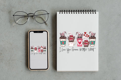 I Love You Gnome Matter What Sublimation Jagonath Roy 