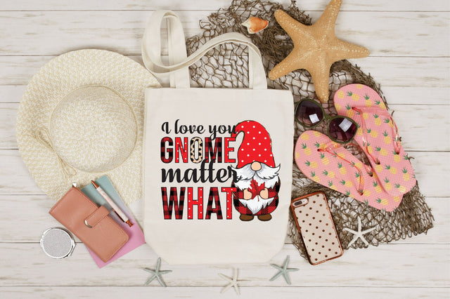 I love you gnome matter what sublimation Sublimation SVGista 