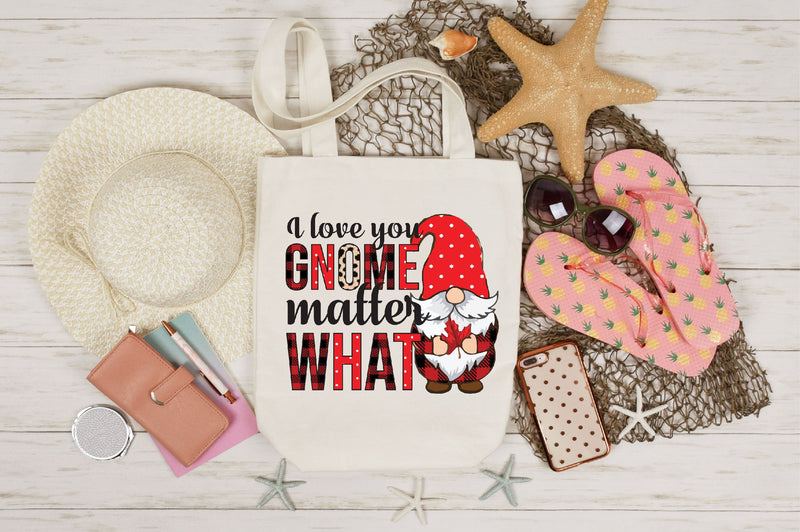 I love you gnome matter what sublimation Sublimation SVGista 