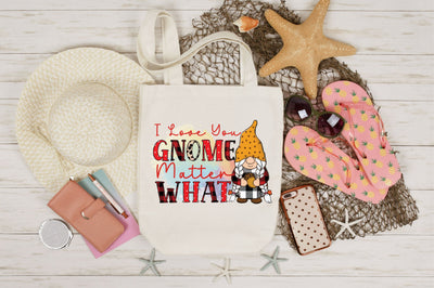 I love you gnome matter what sublimation Sublimation SVGista 