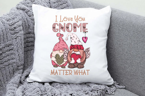 I Love You Gnome Valentines Sublimation Sublimation Jagonath Roy 