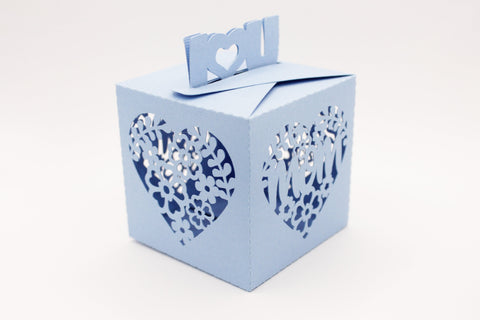 I love you Mom box svg, Gift box for Mom SVG CuttingLineStore 