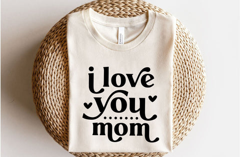 I love you mom, mom svg, mom svg design, mom svg cut file SVG MD mominul islam 