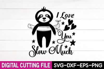 i love you slow much SVG md faruk hossain 
