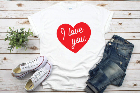 I Love You SVG - 3 Designs SVG HappyDesignStudio 