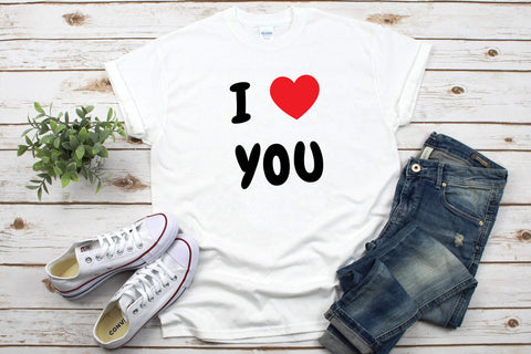 I Love You SVG - 3 Designs SVG HappyDesignStudio 