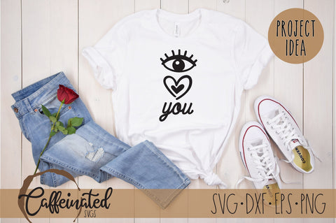 I Love You svg, I Heart You svg SVG Caffeinated SVGs 