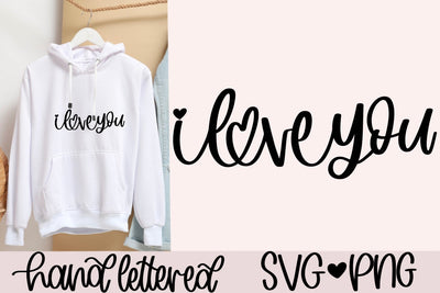 I love you SVG SVG AnitaAlyiaLettering 
