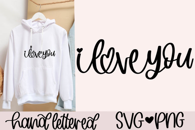 I love you SVG SVG AnitaAlyiaLettering 