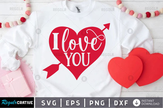 I love you SVG SVG Regulrcrative 