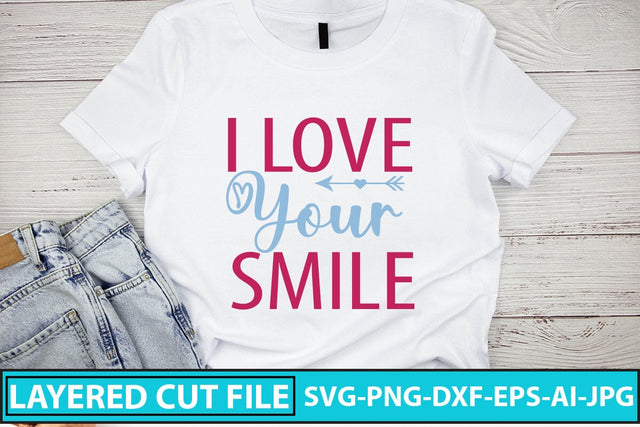 I Love Your Smile SVG Cut File SVG Syaman 