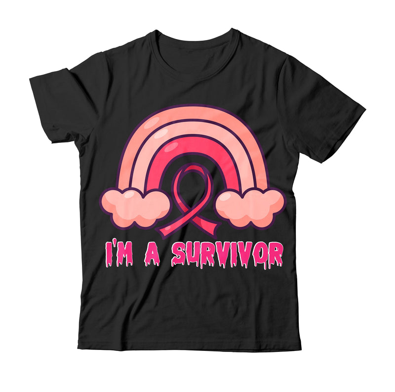 I m A Survivor SVG Quotes ,I m A Survivor Tshirt Design SVG BlackCatsMedia 