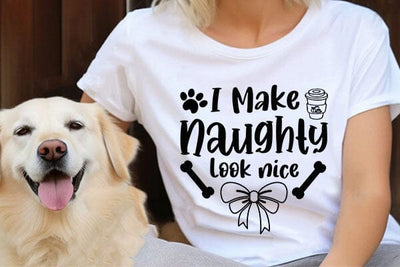 I Make Naughty Look Nice SVG Angelina750 