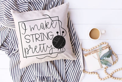 I Make String Pretty SVG Morgan Day Designs 