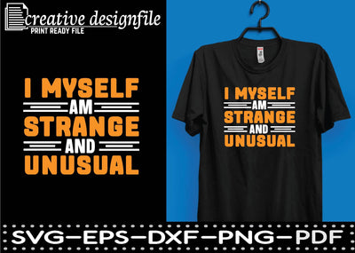 i myself am strange and unusual SVG farhad farhad 