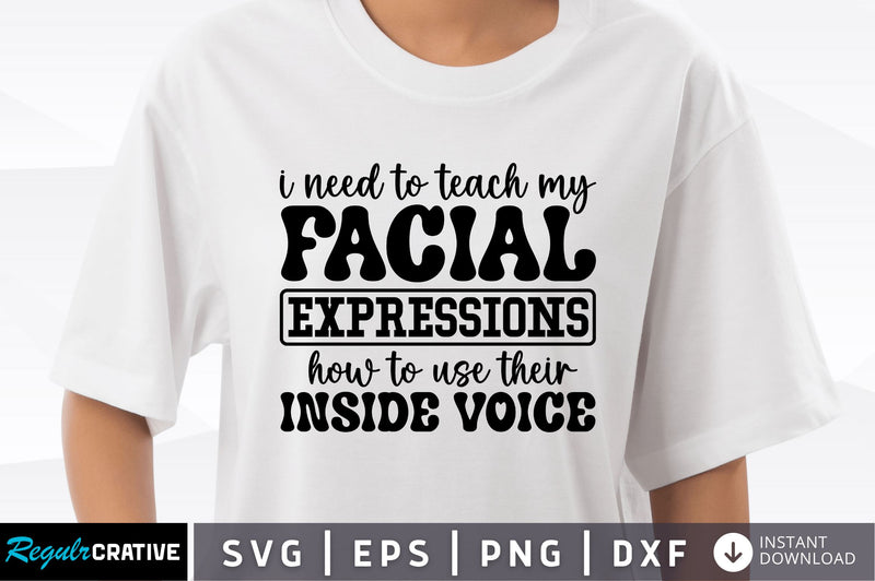 I need to teach my facial expressions SVG SVG Regulrcrative 