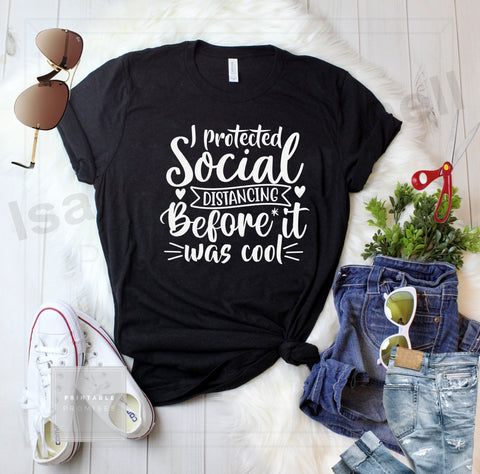 I protected social distancing svg, social distancing t shirt svg, covid19 cricut, covid cricut, cut files SVG Isabella Machell 