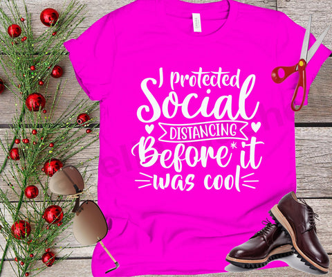 I protected social distancing svg, social distancing t shirt svg, covid19 cricut, covid cricut, cut files SVG Isabella Machell 