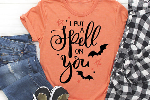 I put a spell on you Cricut SVG, Halloween svg cut file SVG CutePicturesStudio 