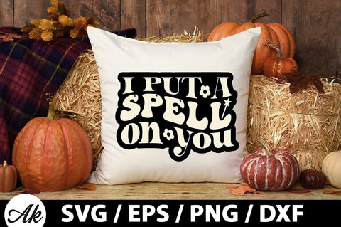 I put a spell on you Retro SVG SVG akazaddesign 