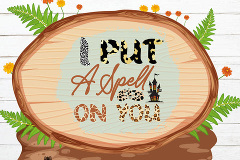 I Put A Spell On You Sublimation Design Sublimation Rafiqul20606 