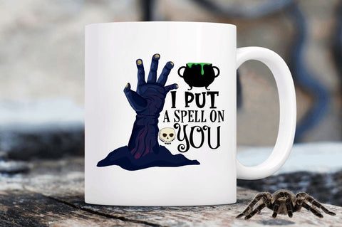 I put a spell on you Sublimation PNG, Black Magic Sublimation Design Sublimation Regulrcrative 