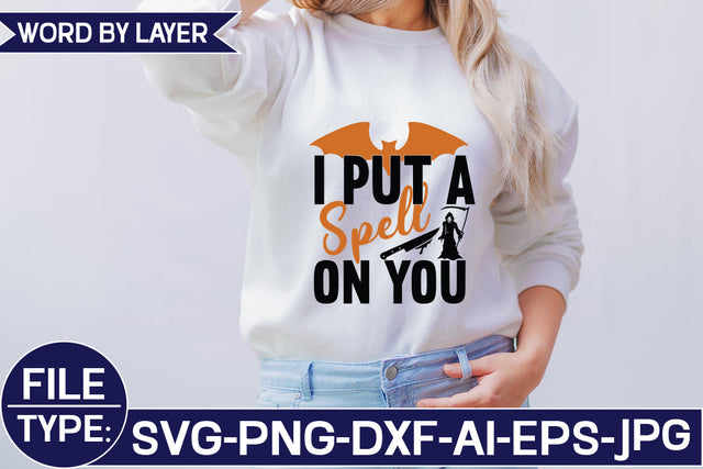I Put a Spell on You SVG Cut File SVG Studio Innate 
