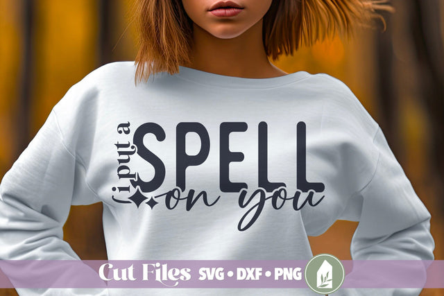 I Put a Spell On You SVG, Halloween SVG SVG LilleJuniper 