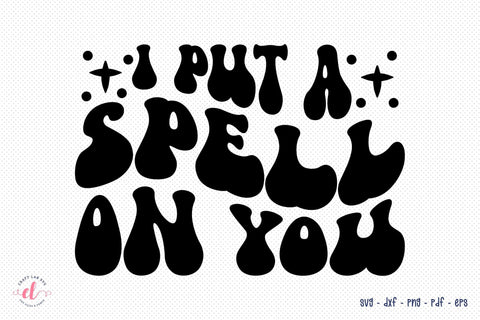 I Put a Spell on You SVG | Retro Halloween SVG SVG CraftLabSVG 