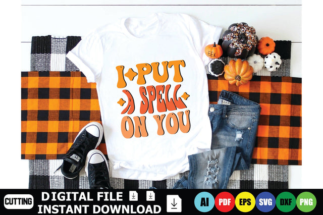 I Put A Spell On You SVG Shahin alam 