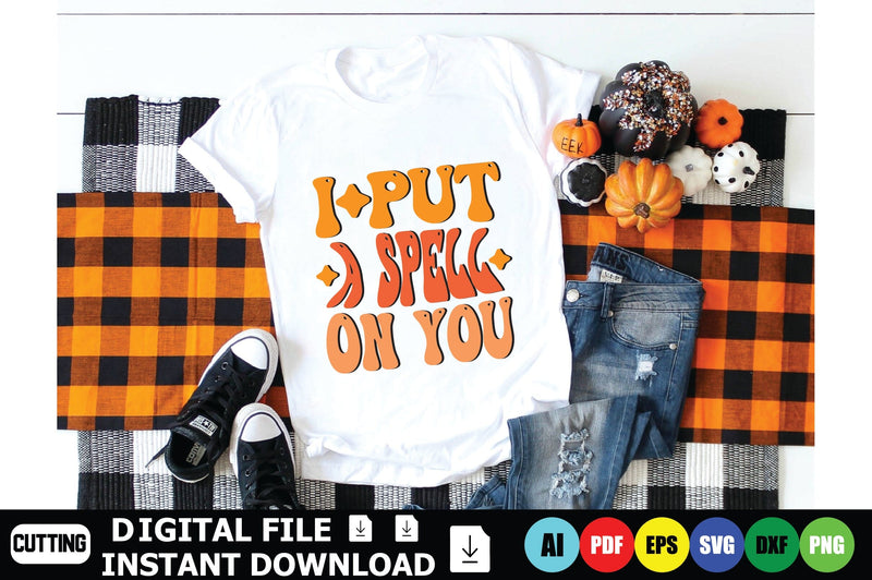 I Put A Spell On You SVG Shahin alam 