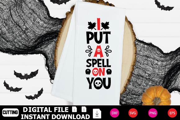 I Put A Spell On You SVG Shahin alam 