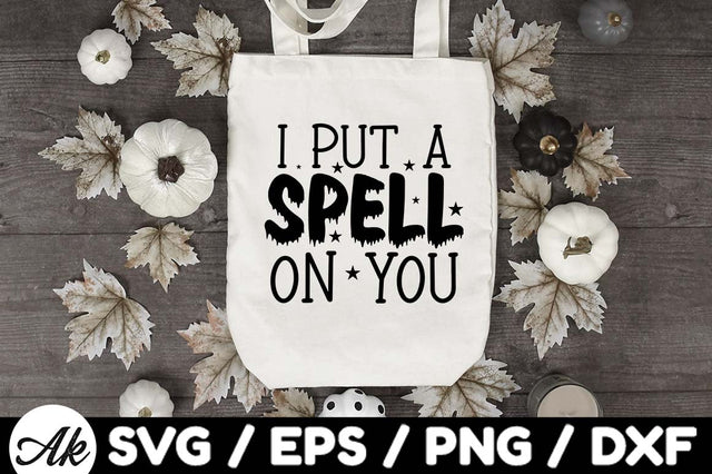 I put a spell on you svg SVG akazaddesign 