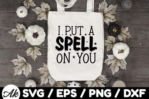 I put a spell on you svg SVG akazaddesign 