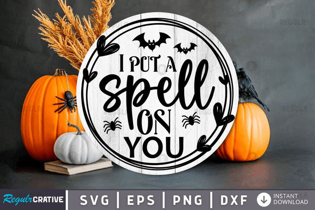 I put a spell on you SVG SVG Regulrcrative 