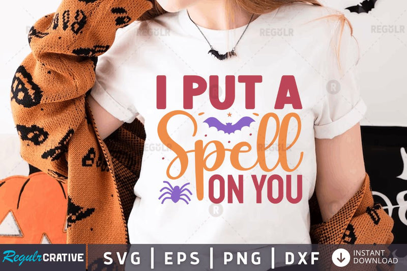 I put a spell on you SVG SVG Regulrcrative 