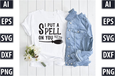 I put a spell on you SVG SVGista 