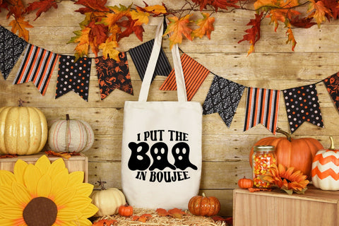 I Put the Boo in Boujee | Retro Halloween SVG SVG CraftLabSVG 