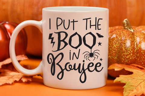 I Put The Boo In Boujee Svg SVG Ikonart Design Shop 
