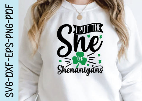 i put the she in shenanigans svg SVG designstore 