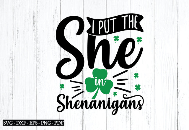 i put the she in shenanigans svg SVG designstore 
