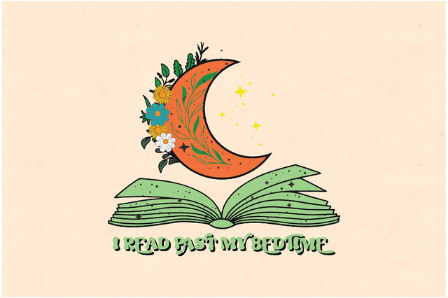 I Read Past My Bedtime Sublimation Sublimation Jagonath Roy 