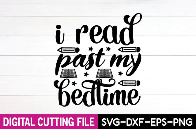 i read past my bedtime SVG md faruk hossain 