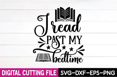 i read past my bedtime SVG md faruk hossain 