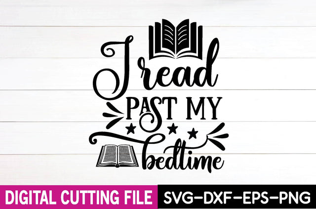 i read past my bedtime SVG md faruk hossain 