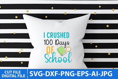 i Rocked 100 Days Of School SVG Cut File SVG BlackCatsMedia 