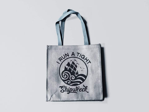 I run a tight shipwreck svg, sarcastic svg, funny mom svg, mom life svg, popular svg, sassy svg, wave svg, pirate ship, ocean svg, ship svg SVG CutLeafSvg 